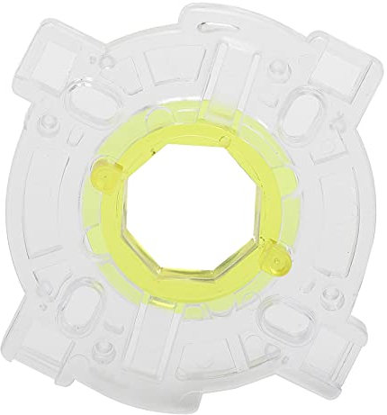 Beufee Joysticks Restrictor Gate Plate Restrictor Parts Joystick Accessories for Game Console, Round/Octagonal Retaining Ring(Eight-legged rims)