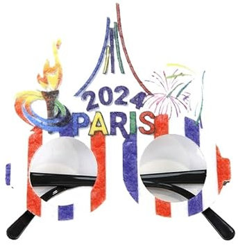 1 Set 2024 Jeux Olympiques De Jeu Sport Bandeau Lunettes À Thème Décoration De Fête Fournitures pour 2024 Jeux Olympiques