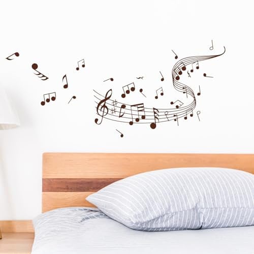 astylishome Schrank Aufkleber Wandtattoo 30 × 60 cm Wandtattoos Kühlschrank DIY Gestalten Wandaufkleber Geeignet für Schlafzimmer Wohnzimmer Musikzimmer 0720
