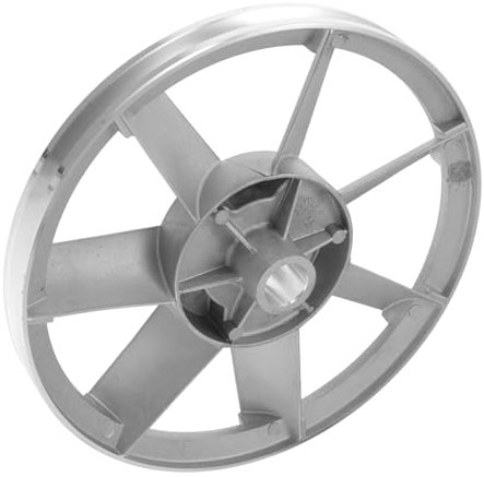 Uonlytech Polea de Motor de Compresor de Aire Polea de Transmisión de Aluminio para de Aire Rueda de Polea de Correa Ranura Única Resistente