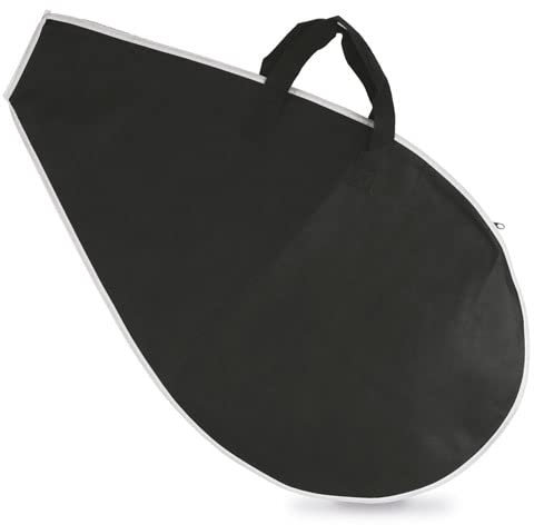 Lote de 12 unidades de funda jamonera Bidul hecha en tejido Non Woven. Perfecta para guardar tu jamón en una funda resitente y duradera. (Negro)