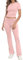 IWOLLENCE Lounge Set Damen Zweiteiler Hausanzug Kurzarm Oberteil mit Breitem Elastischem Hosenbund Schlaghose Loungewear Set (Rosa, S)