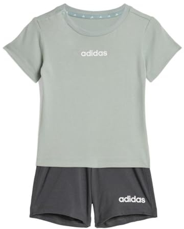 adidas Unisex Baby Essentials Linear Logo T-shirt Set Jogginganzug