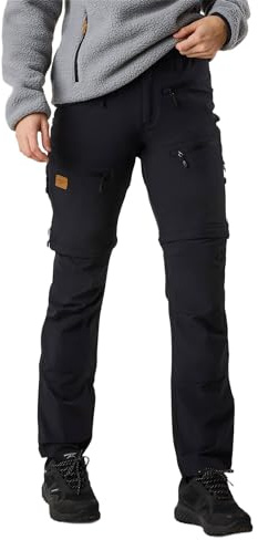 Swedemount Lofoten Stretch Zip-Off-Hose für Damen Outdoor-Hose zum Wandern