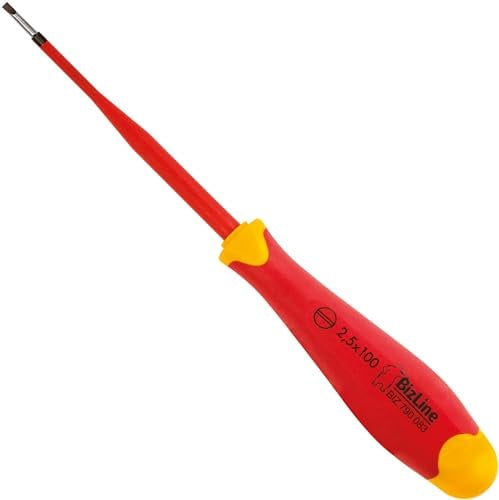 tournevis 1000v - plat - 2.5 x 100 - bizline i-slim