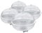 GARDIGO® Lot de 4 Piège À Mouches des Fruits, Attrape Insectes, Piège À Guêpes, À Usage Intérieur, avec Appât Naturel, Réutilisable, Fabriqué en Allemagne.