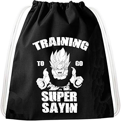 Train SS Goku Dragon Rucksack Tasche Turnbeutel Sport Jute Beutel, Rucksack