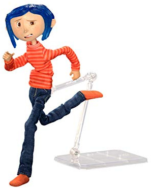 NECA Coraline Articulated Fig - Striped Shirt Coraline