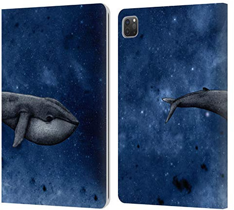 Head Case Designs Licenciado Oficialmente Barruf La Ballena Animales Carcasa de Cuero Tipo Libro Compatible con Apple iPad Pro 11 2020/2021 / 2022
