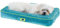 Ferplast Hundematte & Katzenmatte Klein - Orthopädisches Hundebett - Hundebett Waschbar & Kratzfest - Hundekissen - Hundebett Flauschig - Herausnehmbare Polsterung - Polo - 65 x 40 x h 8 cm, S, BLAU