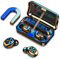Kopfhörer In-Ear Headset Ohrhörer kompatibel mit Realme 11 GT3 Narzo 60 C53 N53 Bluetooth 5.1 LED Anzeige Wireless Kabellos