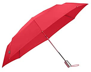 Samsonite Alu Drop S - Safe 3 Section Auto Open Close Regenschirm, 28.5 cm, Rosa (Raspberry Rose)