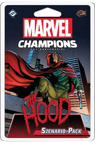 Fantasy Flight Games, Marvel Champions: LCG – The Hood, Szenario-Erweiterung, Expertenspiel, Kartenspiel, 1-4 Spieler, Ab 14+ Jahren, 60+ Minuten, Deutsch, Mehrfarbig, Bunt