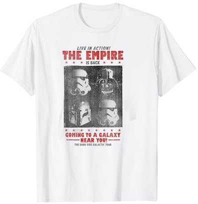 Star Wars The Empire Is Back Movie Poster T-Shirt