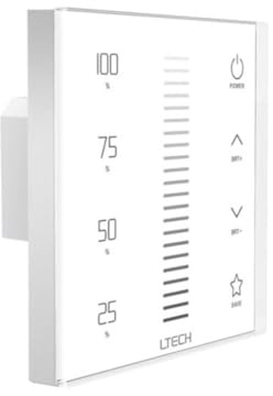 Multi-Zone System - Single Channel Led Touch Panel Dimmer - Dmx/Rf