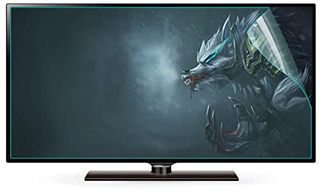 WYYZH Anpassbar Entspiegelungsfolie Fernseher Screen Protector Hohe Lichtdurchlässigkeit Blendschutz-Displayschutz für Alle TV-Größen (Color : Matte Version, Size : 34 inch 815x345mm)