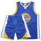 Basketball Trikot Kinder 2-Piece Basketball Kinder Trikot,Basketball Kinder Trikot Shirt and Shorts,Sleeveless Basketball Trikot, Trikot Basketball Kinder,Basketball Trikot Set für 4-14 Kinder(Blau)