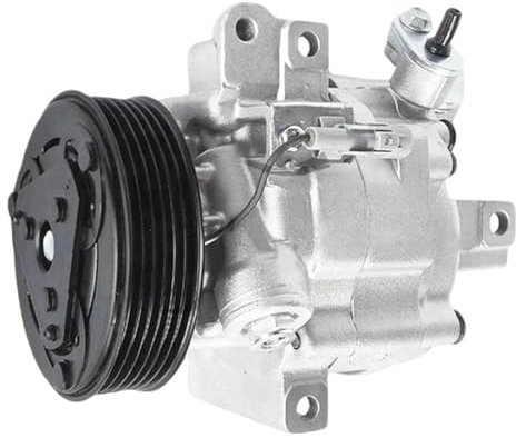 Compressore aria condizionata, compatibile for peugeot 107, compatibile for TOYOTA -AYGO, compatibile for Citroen C1 DKV06R 6453RJ 6854039 883100H010 88310-0H010 506021-7372