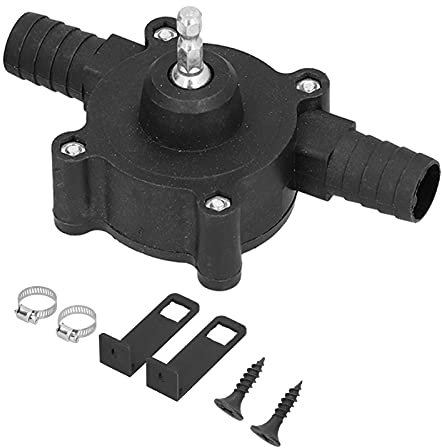 Hand Electric Drill Drive Self Priming Water Transfer Pump, Convenient Home Small Pump for Irrigation Gardening Professional Accessories