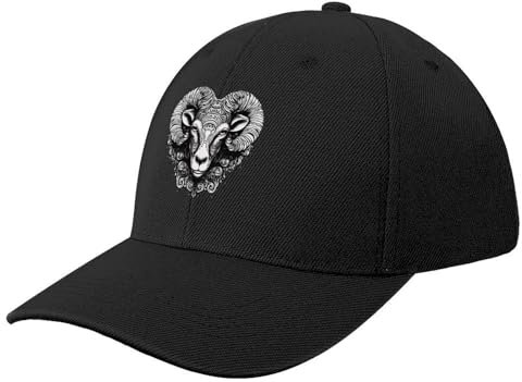 COSIUOS Basecap Rams Head Baseball Cap Militärische Taktische Kappe Luxus Hut Papa Hut Herren Hüte Frauen