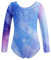 trudge Kinder Turnanzug Gymnastikanzug Mädchen Leotard Langarm Trikot Training Dancewear Gymnastikbody Tanzbekleidung Wettkampf 140
