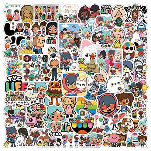 62 niedliche Cartoon-Spiel-Aufkleber, Vinyl, wasserdichte Aufkleber für Wasserflasche, Skateboard, Laptop, Telefon, Journaling, Scrapbooking, Aufkleber für Teenager, Erwachsene, Partyzubehör