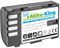 Akku kompatibel mit Panasonic DMW-BLF19 - Li-Ion 2400mAh - für Lumix DMC-GH3 DMC-GH3, DMC-GH4 DMC-GH4, DMC-GH4A, DMC-GH4H, DMC-GH4M, DMC-GH4R