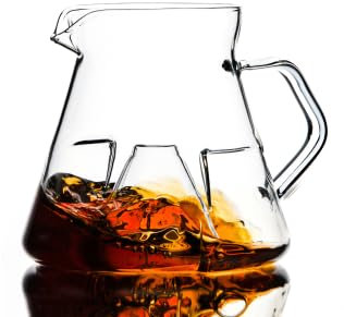 AVENSI WAVE - COFFEE - CYCLONE Sensory Carafe - Glass - 1 piece - No Cork Lid