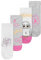 Harry Potter Socken für Damen - Hedwig Gleis 9 3/4 Frauen Sneaker Strümpfe Grau/Pink (4er Pack) (DE/NL/SE/PL, Numerisch, 39, 42, Regular, Regular, Grau/Pink)
