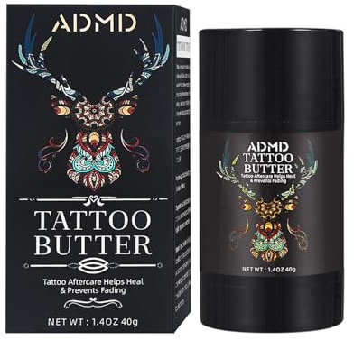 Tattoo Butter Tattoo Creme Aftercare Tattoo Balsam Tattoo Pflege Fördert die Heilung, verstärkt die Farben Feuchtigkeitscreme für alte und neue Tattoos