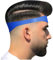 Pochoirs de rasage de cheveux - Outil de mise en forme des cheveux,Outils de guide de fondu de coupe de cheveux incurvés pour hommes et garçons Guide de coupe de cheveux Modèle de coupe de