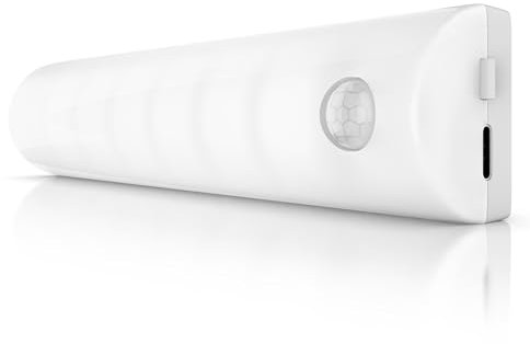 CSL - Nachlicht Sensorlicht mit Bewegungsmelder PIR Sensor - Dämmerungssensor - 4 Lichtfarben – Flexible Anbringung mit Magnetstreifen – 40 Lumen – 3m Reichweite – 120° Erfassungswinkel