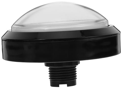 Yardwe Botón de Juego Grande Luz LED Pulsador de Repuesto Botón de Juego Auto- Oficina Escuela Fiestas para Cumpleaños