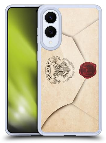 Head Case Designs Offizielle Harry Potter Annahme Pergament Briefumschlag von Hogwarts Gel Handyhülle Hülle [Militärischer Schutzgrad] Kompatibel mit Samsung Galaxy S25 Edge