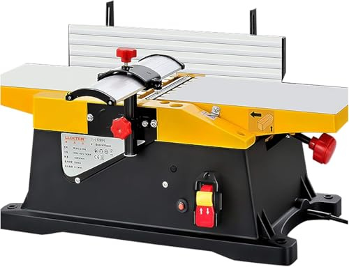 Tischhobelmaschine Dickenhobelmaschine, Tragbare Abrichtmaschinen Holzbearbeitung Aluminiumhobelmaschine, Desktop-holzhobelmaschine Zum Schneiden Von Holz