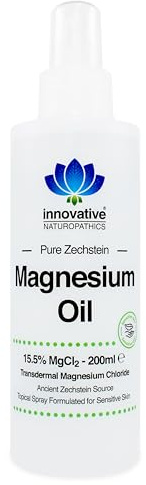 Magnesium Oil Spray - Pure Magnesium Chloride - Ancient Zechstein Source (Sensitive Skin Formula 200ml)