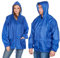 Style It Up Veste imperméable à capuche unisexe pour adulte - Bleu - XXXXXX-Large