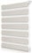 ROOMY Duo-Rollo Doppelrollo Klemmfix, ohne Bohren, Blickdicht, mit Montageschiene Sichtschutz Sonnenschutz Natur, 60 cm x 150 cm (B x L)