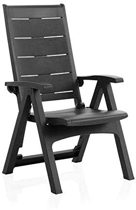 Sillón multiposiciones legno antracita