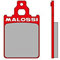 COPPIA PASTIGLIE FRENO BAKE BADS MALOSSI VESPA PX 2T euro 0-1 125