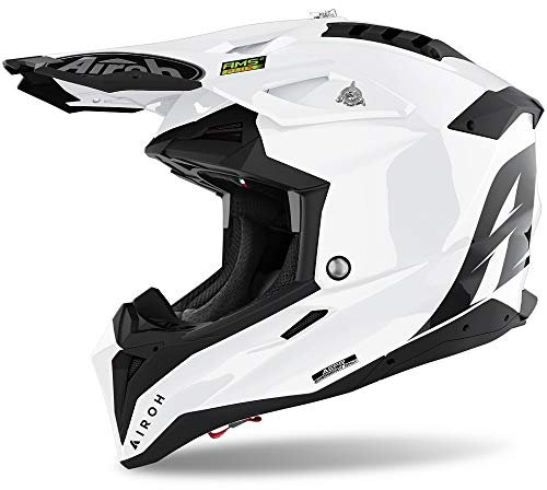 Airoh Unisex Aviator Helm, WHITE GLOSS, XXL EU