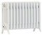 Arroll NE450/4c/12/9016 - Radiatori a 4 colonne, in alluminio, colore: Bianco