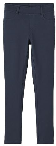 NAME IT Mädchen Stretch-Leggins mit Gürtelschlaufen