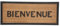 Atmosphera - Plaque de Porte Bois et métal - 22x9 cm - Modèle 2