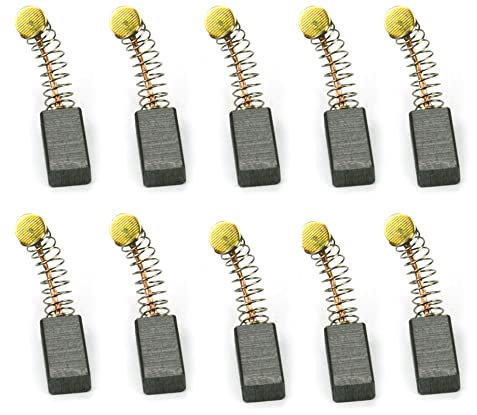 WANGCL Burch 103 Lot de 10 charbons pour outils de moteur Bosch GBH2-20SE 5 x 8 x 15 mm