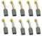 WANGCL Burch 103 Lot de 10 charbons pour outils de moteur Bosch GBH2-20SE 5 x 8 x 15 mm
