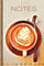 Coffee Notes: Blank Lined Notepad, Notes, or Journal- Latte, Plate, Spoon