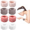 4 Paar Handgelenk-Spa-Waschbänder aus Mikrofaser, Mikrofaser Handgelenk Waschen Handtuch Band, Handgelenkhandtücher zum Waschen des Gesichts, Armbänder zum Waschen des Gesichts, Armbänder zum Waschen