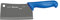 Starrett Chef's Cleaver Knife - BKL509-6 Wide Rectangular 6 (150mm) Professional Kitchen Knife Blade - Blue Handle Ultra Sharp Vegetable & Meat Butcher Cleaver