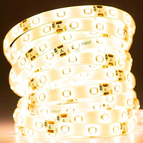 Lumiled LED Streifen 25M 1500 LEDs 12V Warmweiß 120W LED Strip SMD LED Band IP65 13200 lm Selbstklebend Lichtband für Innenbereich Heim Schlafzimmer Deko, ohne Netzteil
